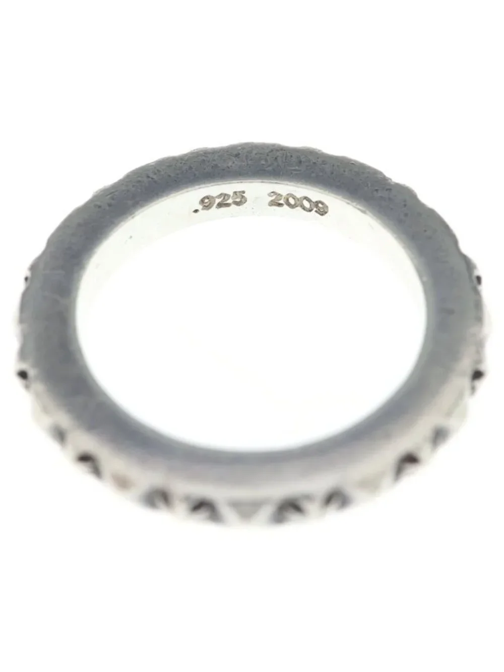 Chrome Hearts Tfp Pnk Pls True Faucin Punk CH Plus Ring Silver